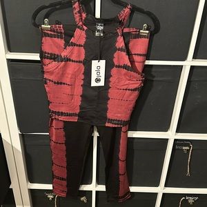 NWT JALA Tank and Leggings Set size XL